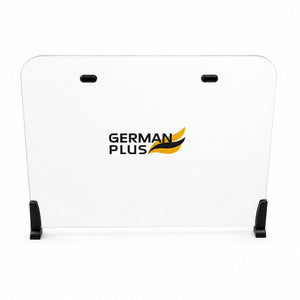 German Plus 4-Burner Gas Cooker with 50L Oven - Silver