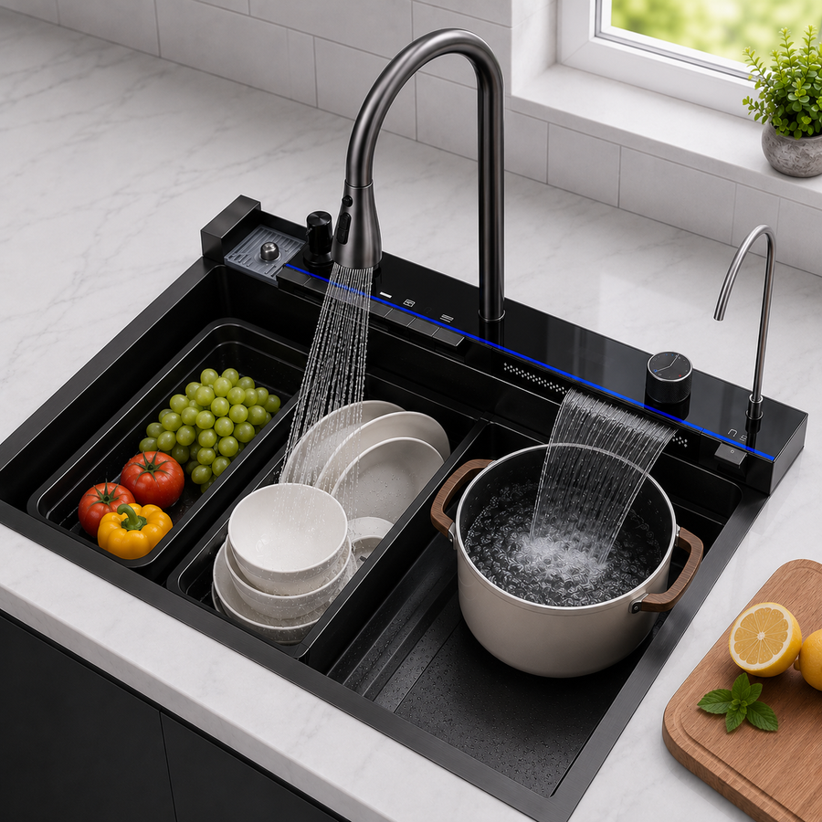 Multi-Step Dishwashing & Pot Filling