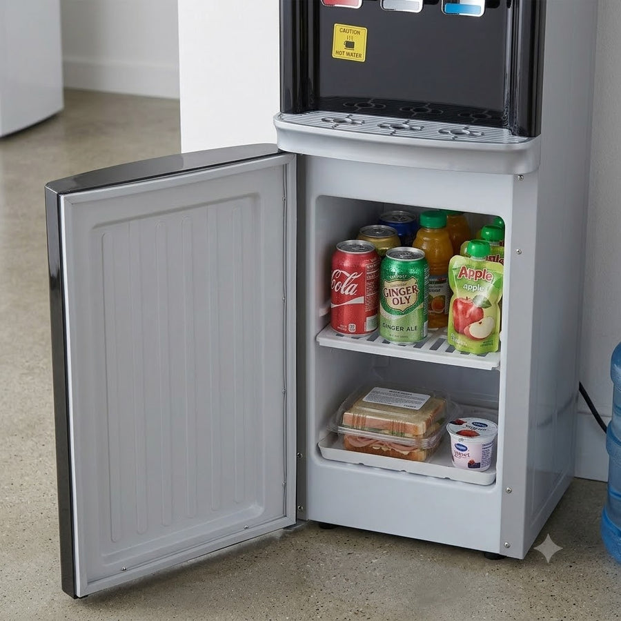 Refrigerated Storage for Beverages and Snacks