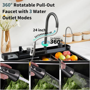 Luxury Smart Digital Kitchen Sink