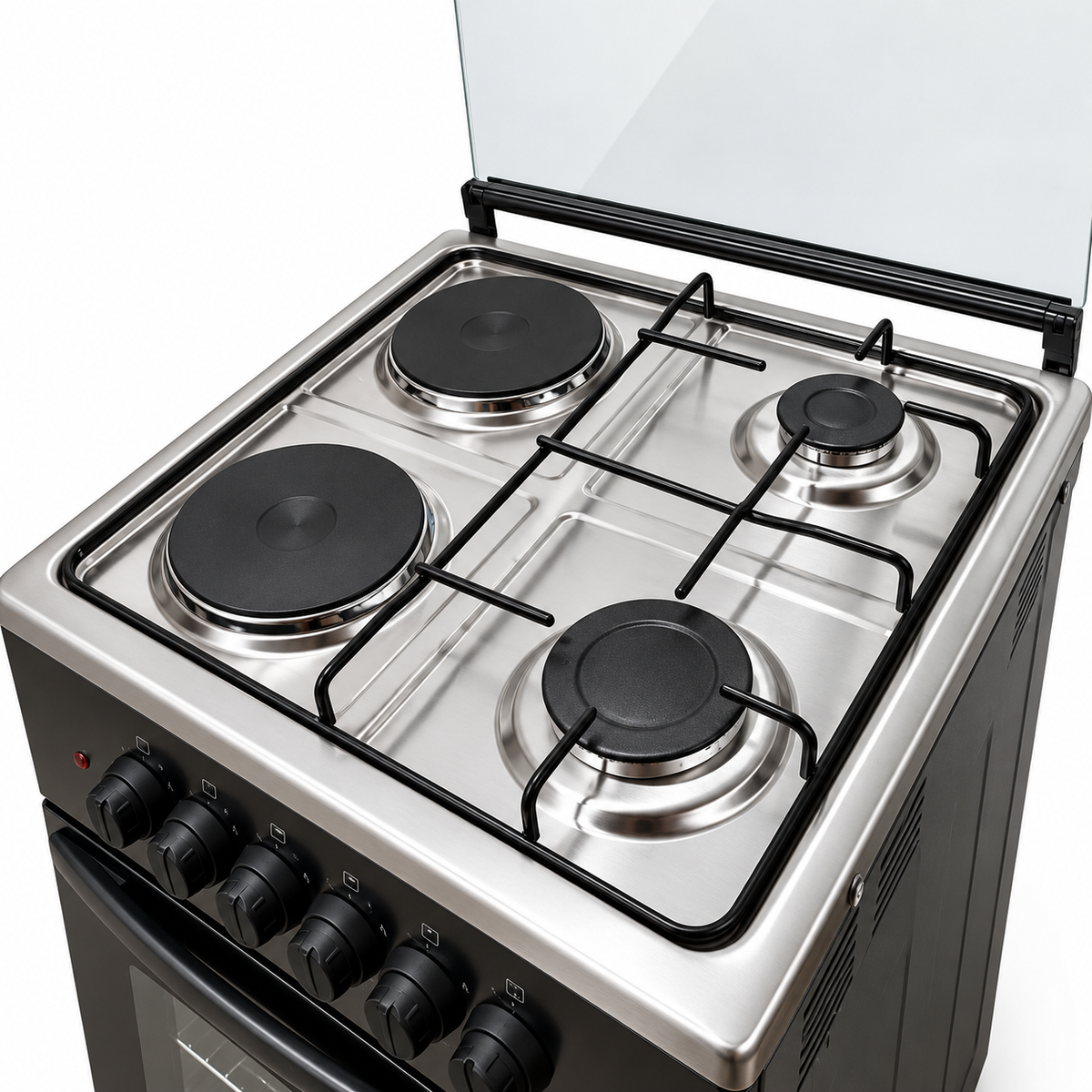 Turkish Cooker 2 Gas Burners & 2 Electric Hotplates