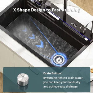 Luxury Smart Digital Kitchen Sink