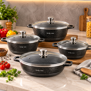 Granite Non-Stick 10 PC Cookware Set