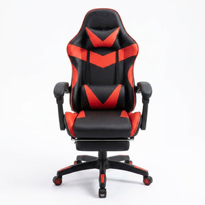 Ergonomic Gaming Chair with Footrest