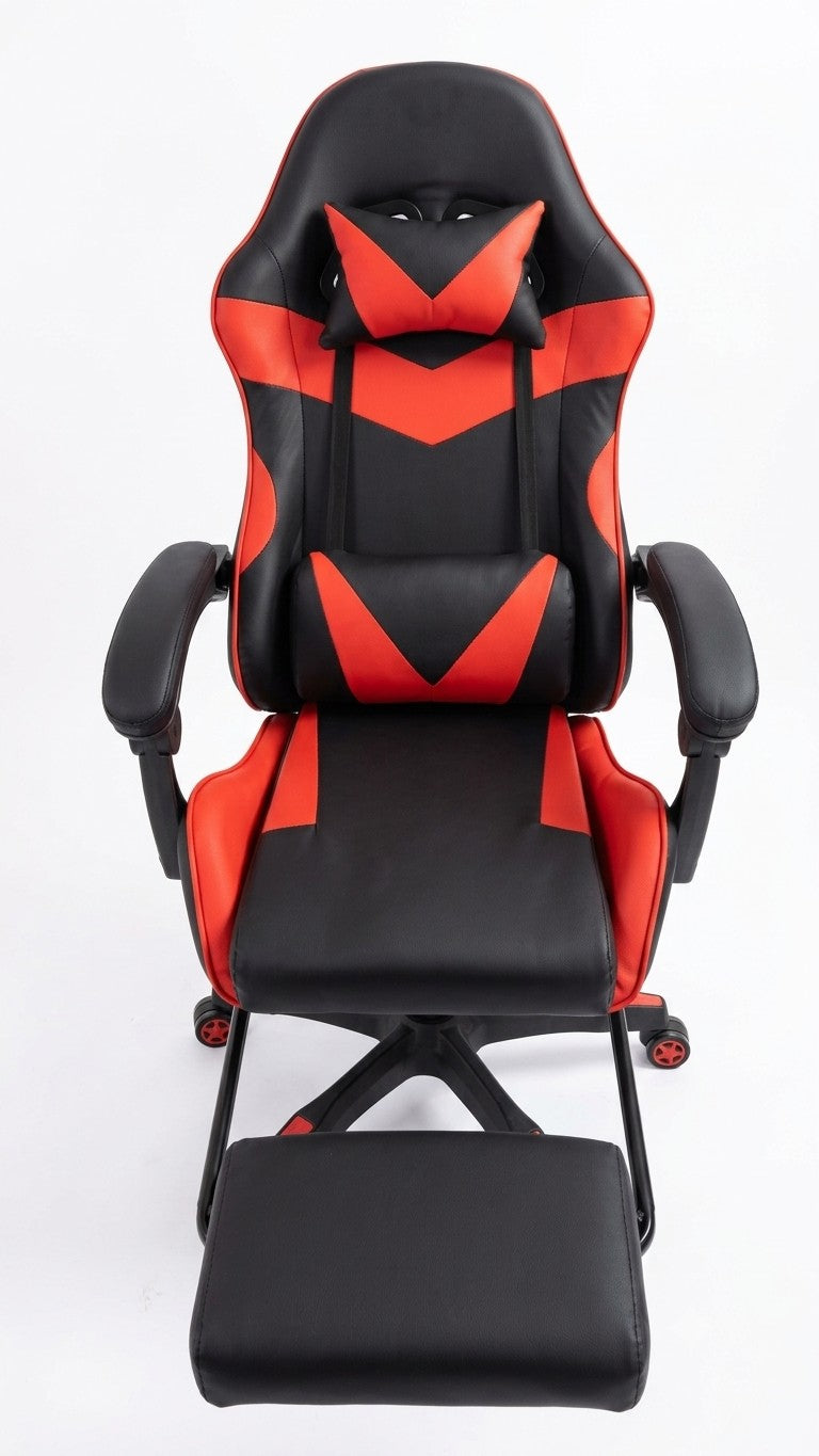 Ergonomic Gaming Chair with Footrest