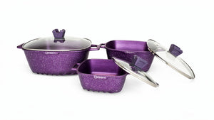Marble Non-Stick Cookware Set