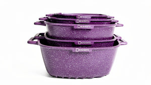 Marble Non-Stick Cookware Set