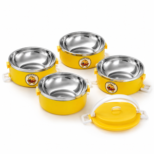 Stackable multi-tier lunch box