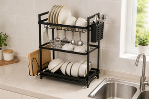 2-tier dish drying rack