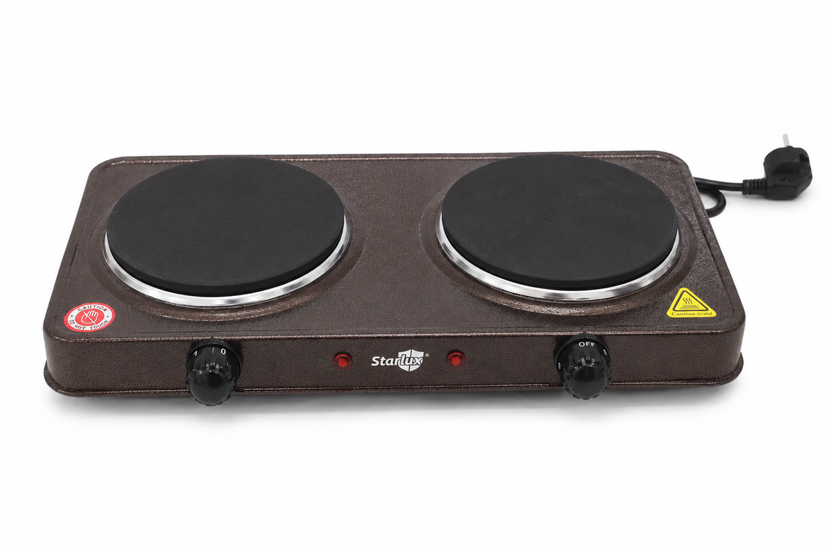 Double Burner Electric Hot Plate
