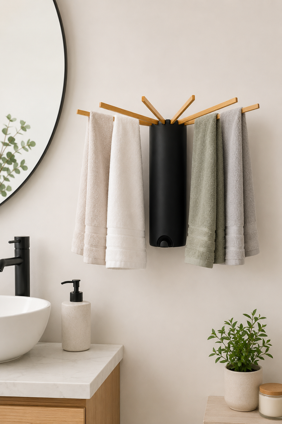 Hanging Towels 