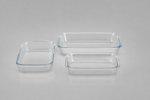3-piece glass baking dish set