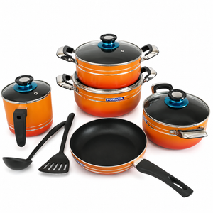 Homania 11-Piece Aluminum Cookware Set