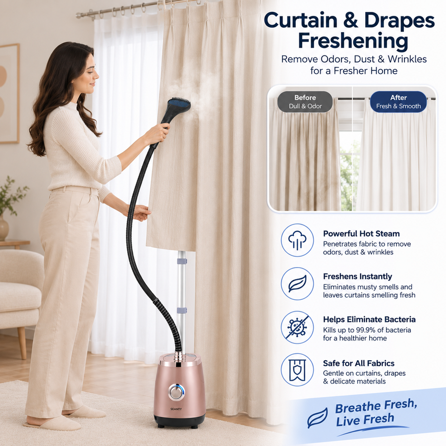 Curtain and Drapes Freshening