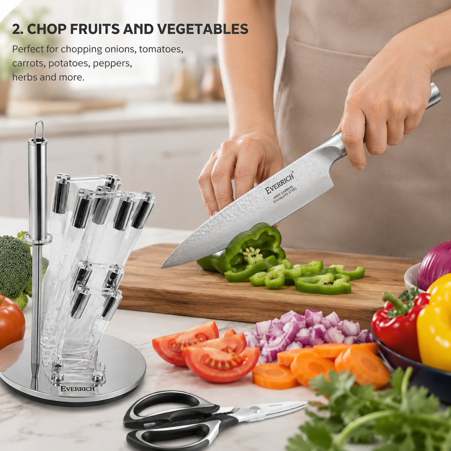 Chop Fruits and Vegetables