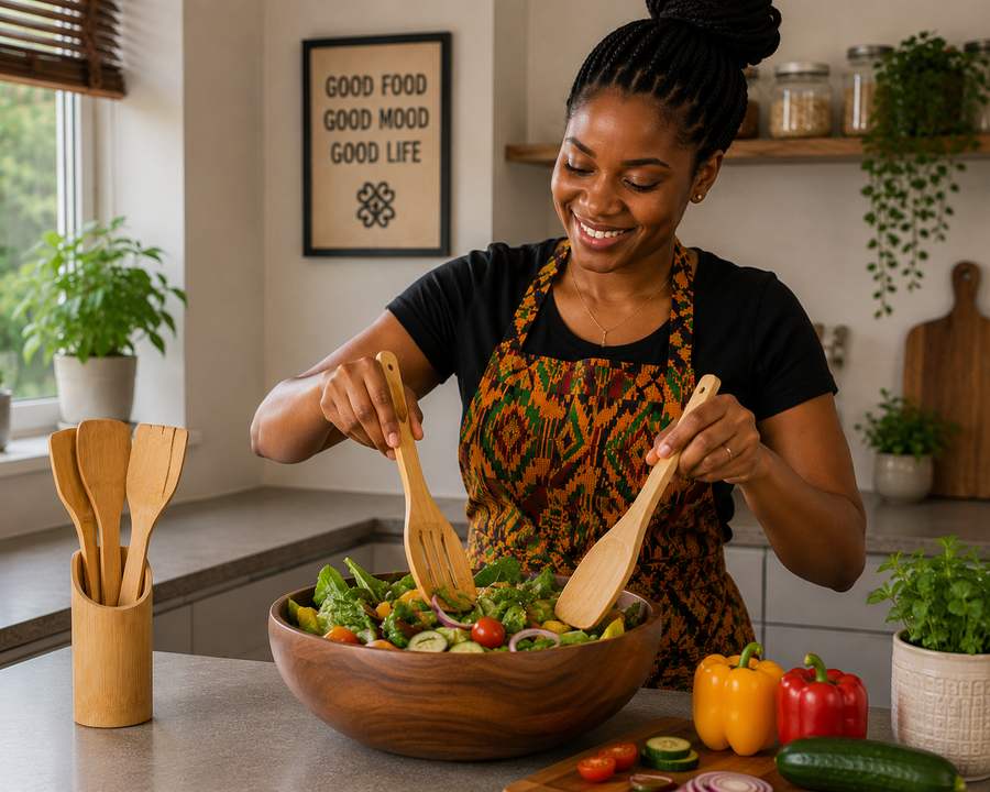 Salad Tossing