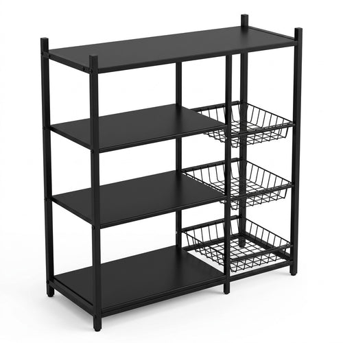 4-Tier Kitchen Storage Organizer