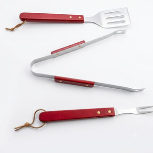 Premium 3-Piece BBQ Tool Set