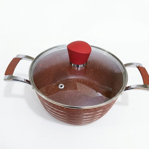 Royalife Granite-Coated Aluminum Cookware Set