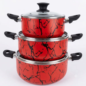 Royalife Granite Style Cookware Set