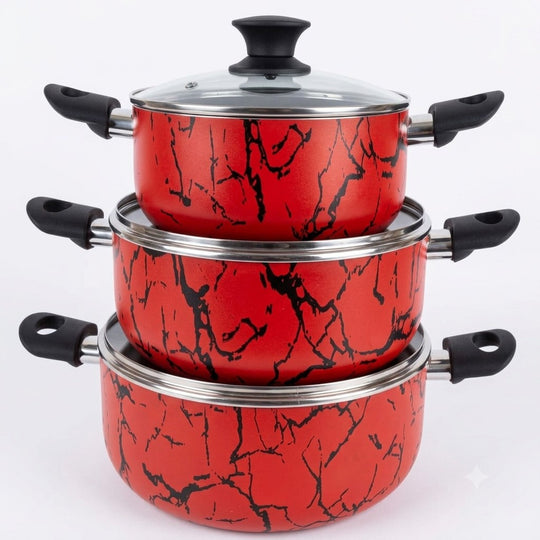 Royalife Granite Style Cookware Set