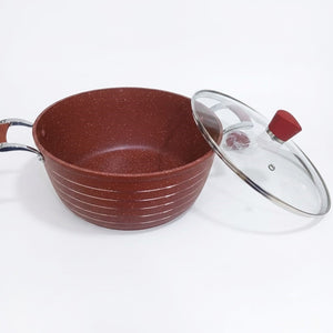 Royalife Granite-Coated Aluminum Cookware Set
