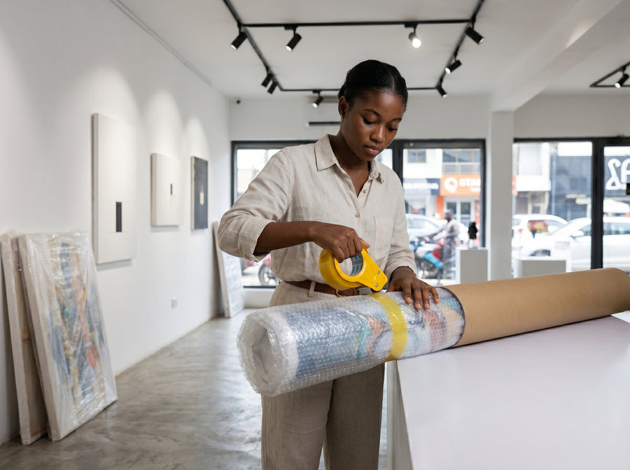 Bundling heavy loose items together