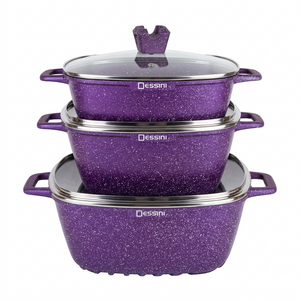 Marble Non-Stick Cookware Set