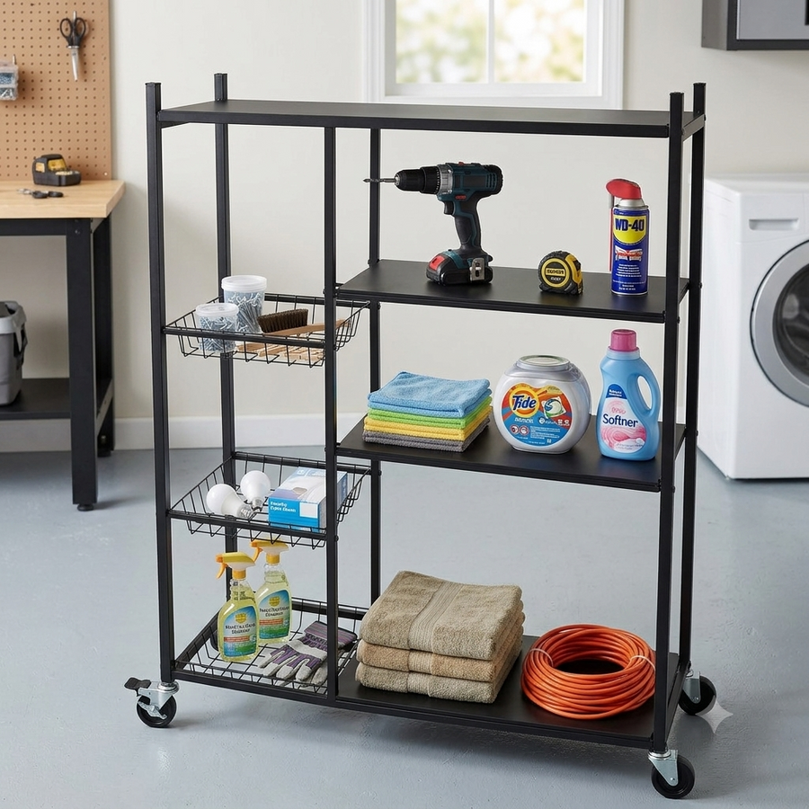 Garage or Laundry Room Utility Cart