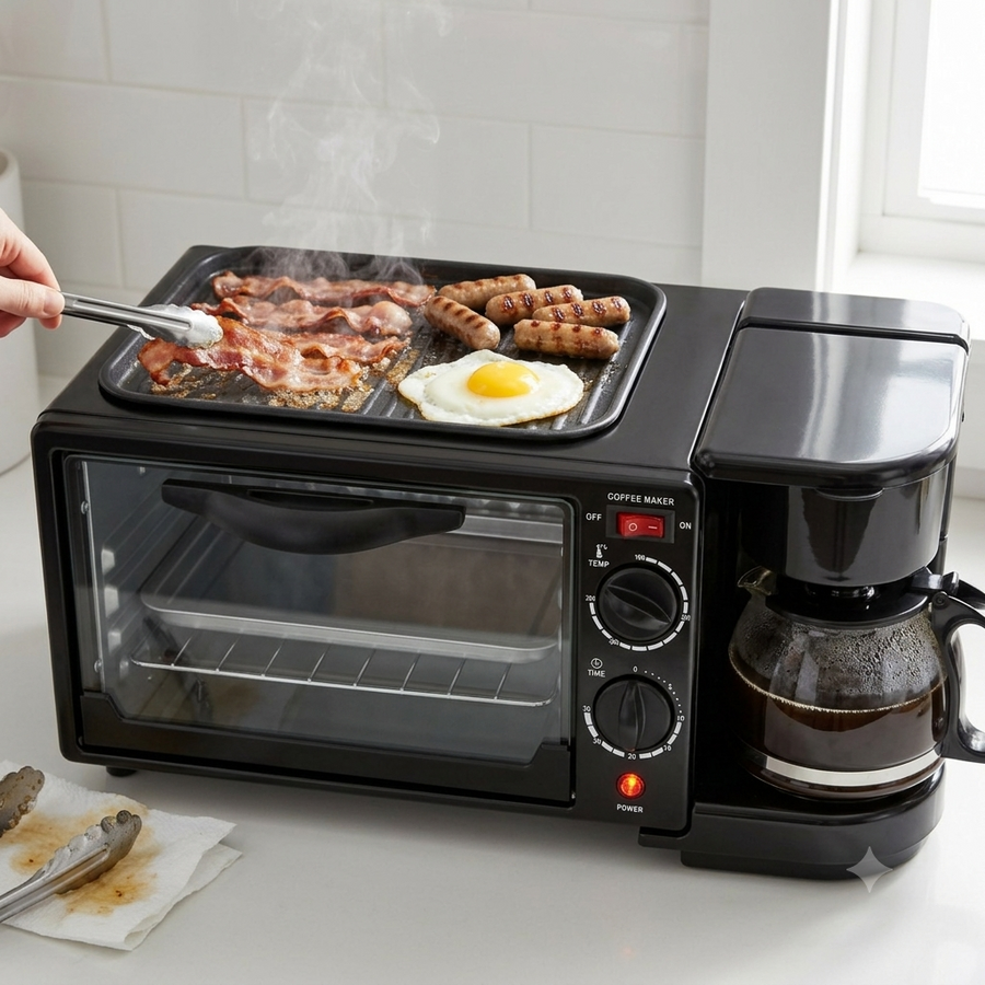 Frying and Grilling (Top Griddle)