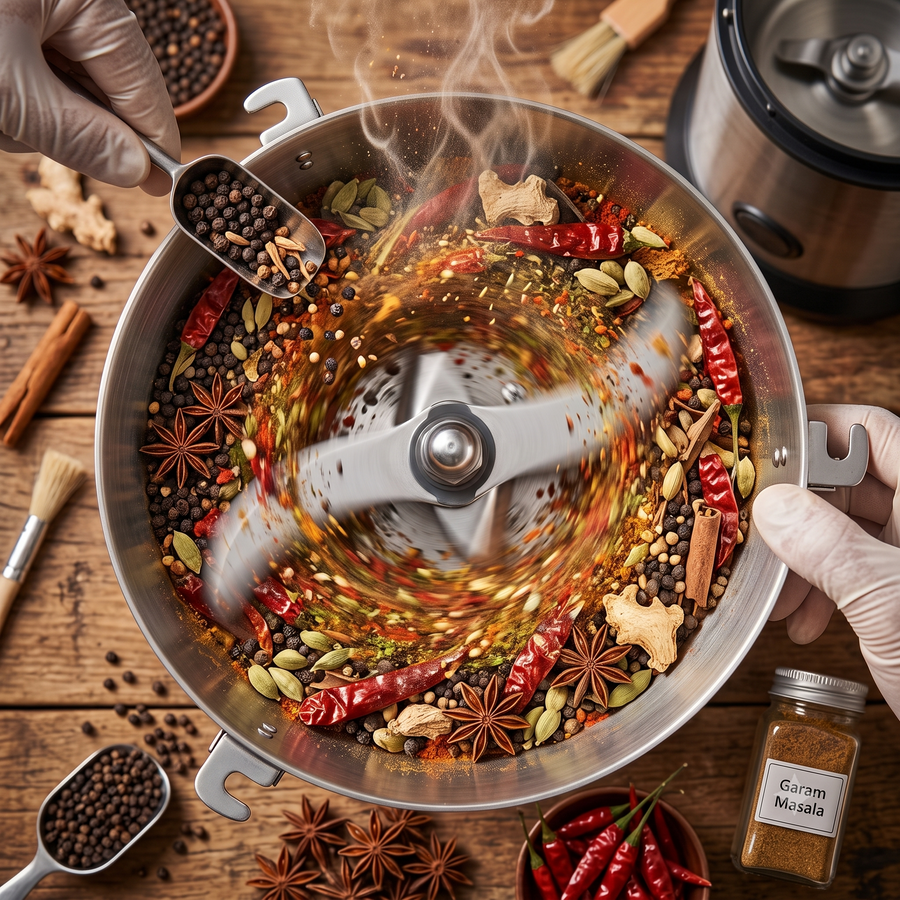 Pulverizing Whole Spices