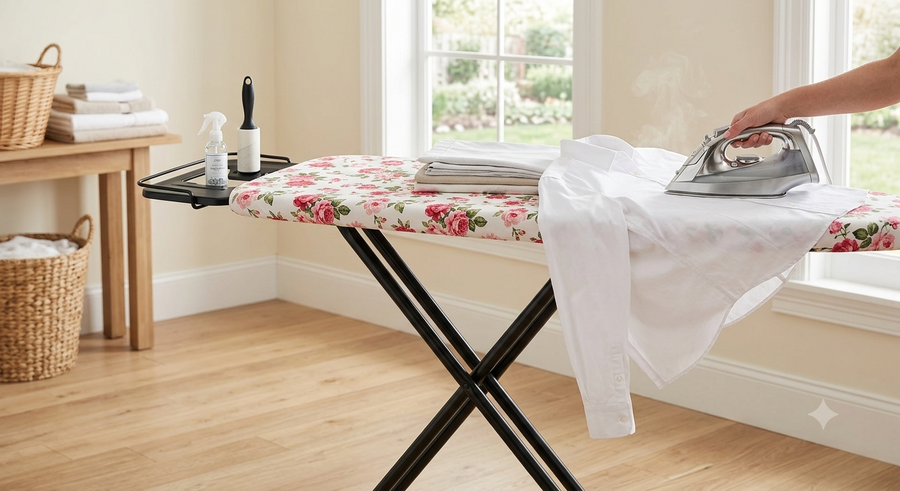 Smoothly Pressing Garments and Linens