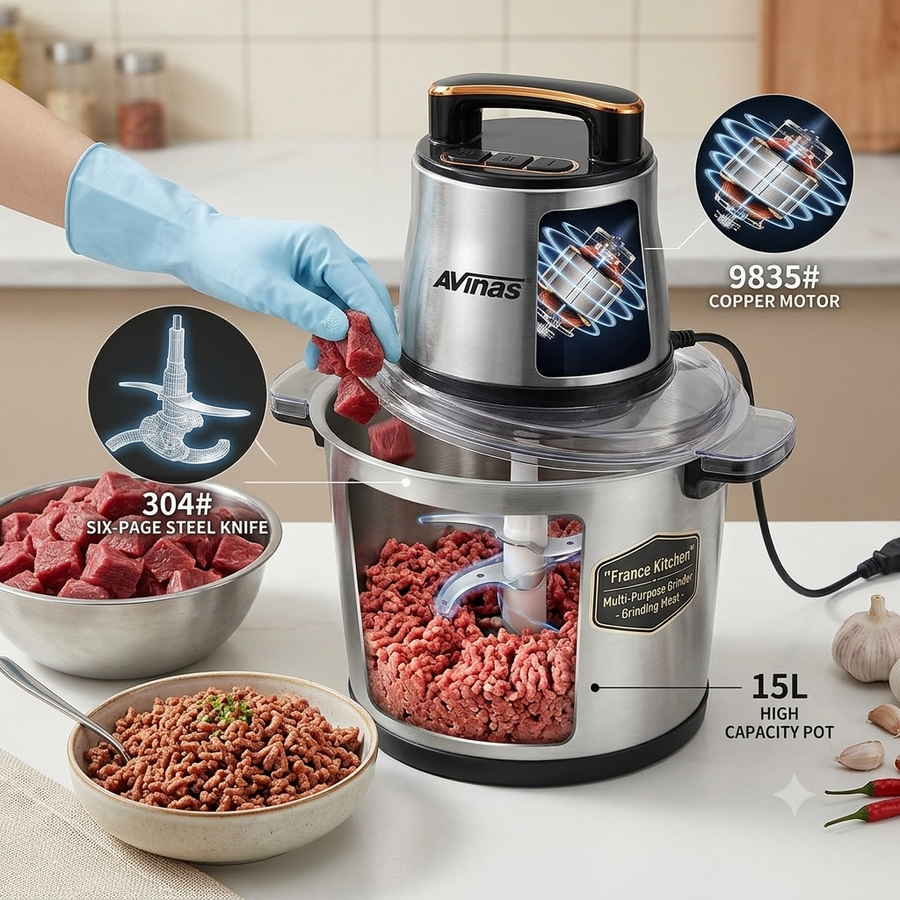 Grinding Meat