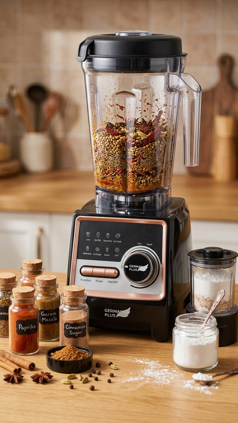 Dry Spice Blends and Powdered Sugar