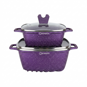 Marble Non-Stick Cookware Set