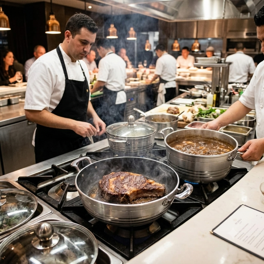 Professional-Style Searing and Braising