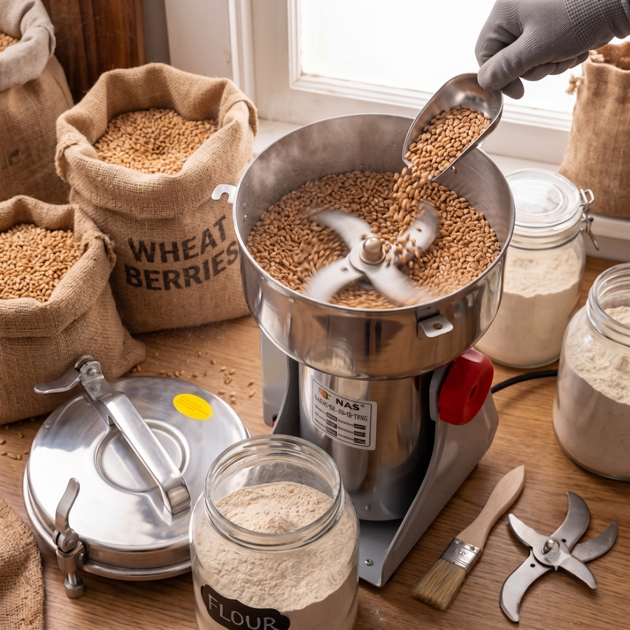 Milling Grains for Flour