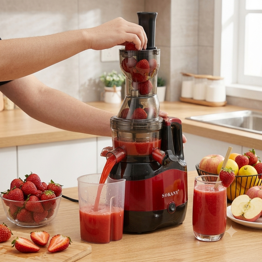for making strawberry juice