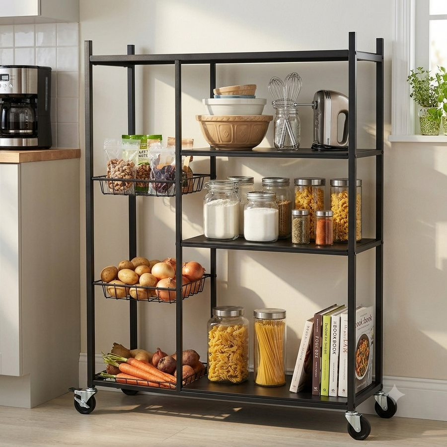 Kitchen Baker's Rack & Pantry Organizer