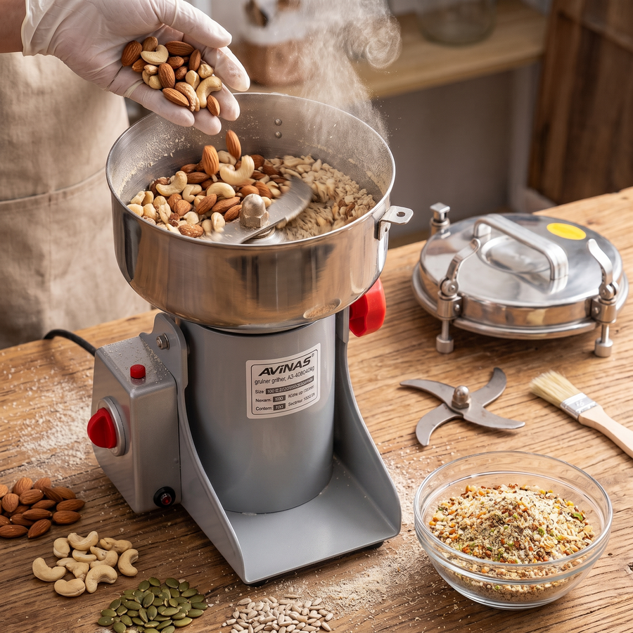Creating Nut and Seed Flours