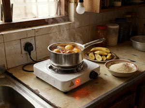 Portable single-burner hot plate