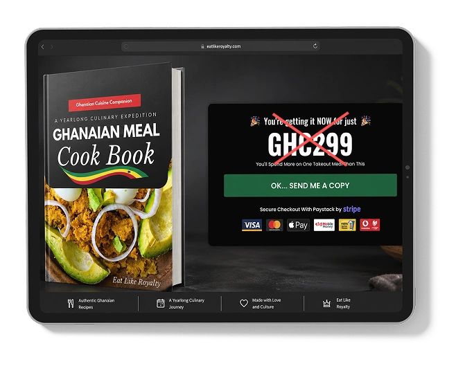 Ghanaian recipe book free gift