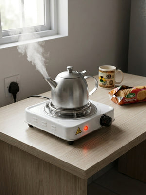 Portable single-burner hot plate