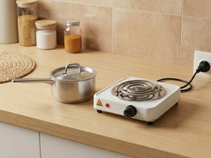 Portable single-burner hot plate