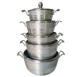 Premium Granite-Coated Aluminum Cookware
