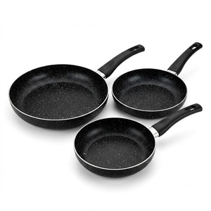 3-Piece Premium Non-Stick Frying Pan Set