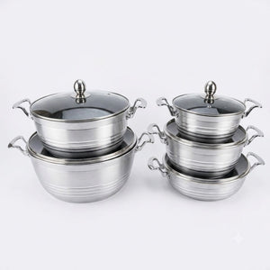 Premium Granite-Coated Aluminum Cookware
