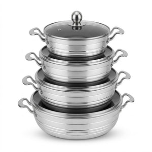 Premium Granite-Coated Aluminum Cookware