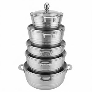 Premium Granite-Coated Aluminum Cookware