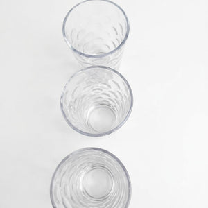 Textured Glass Tumbler